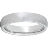 Serinium Domed Band with Stone Finish photo