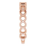 14K Rose Stackable Ring photo 4