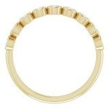 14K Yellow 1/4 CTW Diamond Anniversary Band photo 2