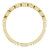 14K Yellow 1/4 CTW Diamond Anniversary Band photo 2