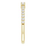 14K Yellow 1/3 CTW Diamond Anniversary Band photo 4