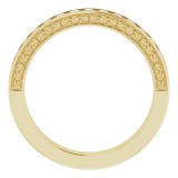 14K Yellow 1/2 CTW Round Diamond Anniversary Band photo 2