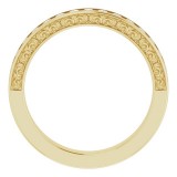 14K Yellow 1/2 CTW Round Diamond Anniversary Band photo 2