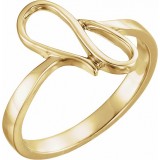 14K Yellow Freeform Ring photo