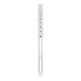 14K White 1/6 CTW Diamond Band photo 4