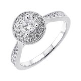 Gems One 14Kt White Gold Diamond(3/4Ctw) Ring photo