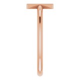 14K Rose Initial X Ring photo 4