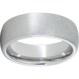 Serinium Domed Band with a Stone Finish photo