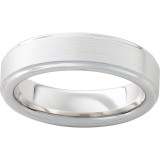 Serinium Flat Grooved Edge Band with Satin Finish photo
