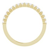 14K Yellow 1/3 CTW Diamond Anniversary Band photo 2