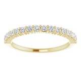 14K Yellow 1/3 CTW Diamond Anniversary Band photo 3