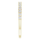 14K Yellow 1/3 CTW Diamond Anniversary Band photo 4