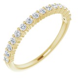 14K Yellow 1/3 CTW Diamond Anniversary Band photo