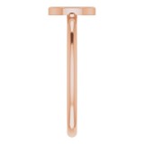 14K Rose Initial D Ring photo 4