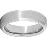 Serinium Beveled Edge Band with Satin Finish photo