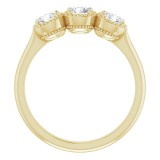 14K Yellow 3/4 CTW Diamond Anniversary Band photo 2