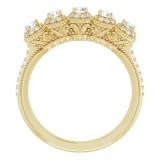 14K Yellow 1/2 CTW Diamond Anniversary Band photo 2