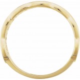 14K Yellow Freeform Remount Ring photo 2