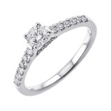 Gems One 14Kt White Gold Diamond(5/8Ctw) Ring photo