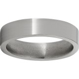 Titanium Flat Band with Polish Finish photo