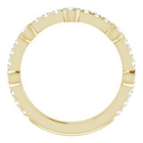14K Yellow 3/4 CTW Diamond Anniversary Band photo 2