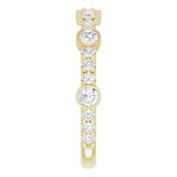 14K Yellow 3/4 CTW Diamond Anniversary Band photo 4