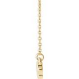 14K Yellow Infinity-Inspired Heart 16-18 Necklace photo 2